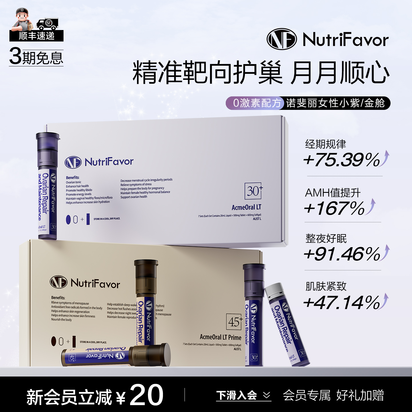 【60%复购】诺斐丽护巢小紫舱