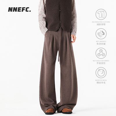 NNEFC潮牌美式直筒不易变形裤