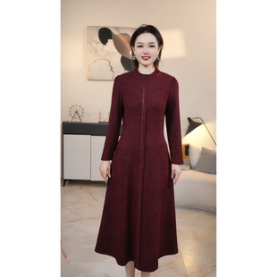 显瘦连衣裙 A气质高端大码 A99 撤柜清仓