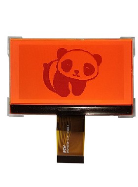 2.8寸240128点阵LCD液晶屏COG显示模块LCM模组并口SPI串口接插型