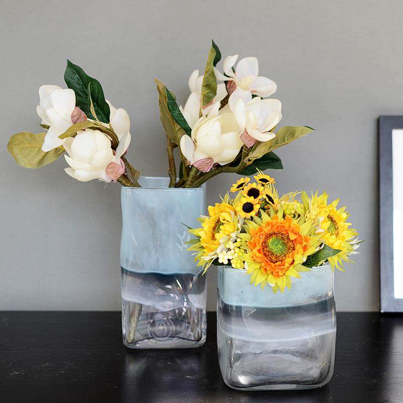 上天蓝下明彩色玻璃工艺品美式乡村花瓶摆饰几何形彩色玻璃,纺织面料/辅料/配套,纺织机械配件,淘宝优惠券,粉丝福利购,淘宝优惠卷