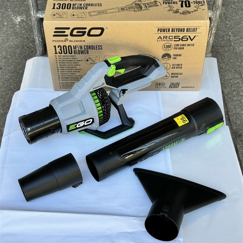 EGO吹风机LB7650E锂电无刷强力手持洗车吹水环卫物业保洁道路吹雪