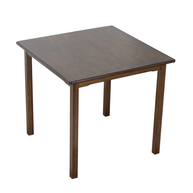 方桌家用楠竹桌子吃饭桌实木质小茶桌小户型正方形餐桌儿童学习桌