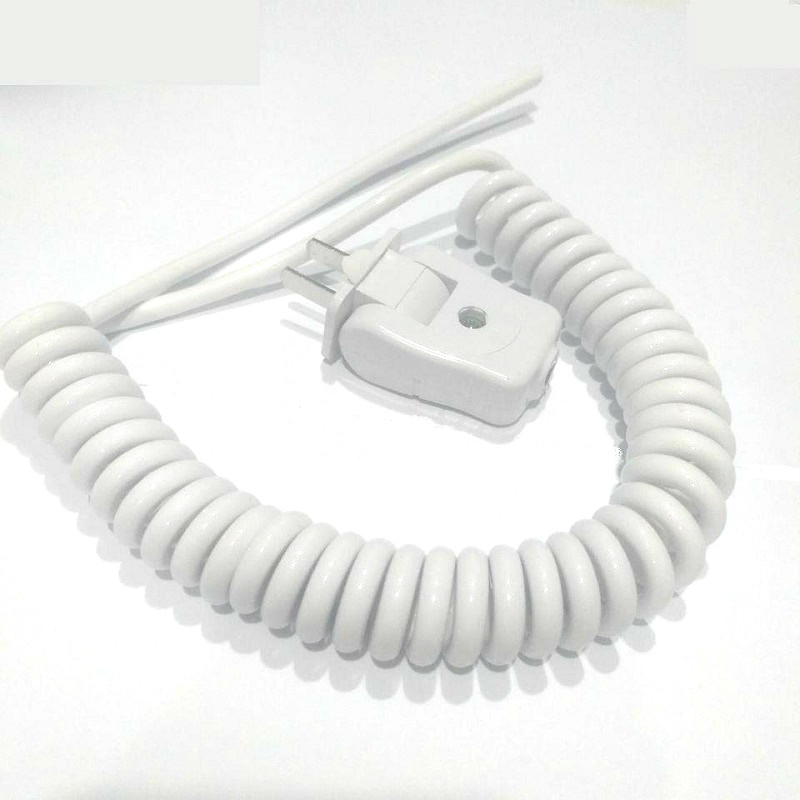 包邮螺旋电线2x1.0吹风机插头弹簧线酒店风筒展柜卖场厨房,五金/工具,弹簧,淘宝优惠券,粉丝福利购,淘宝优惠卷