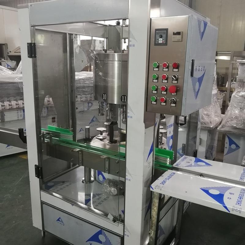 回转式白酒灌装机酒水饮料玻璃瓶定量灌装机自动葡萄酒灌装机