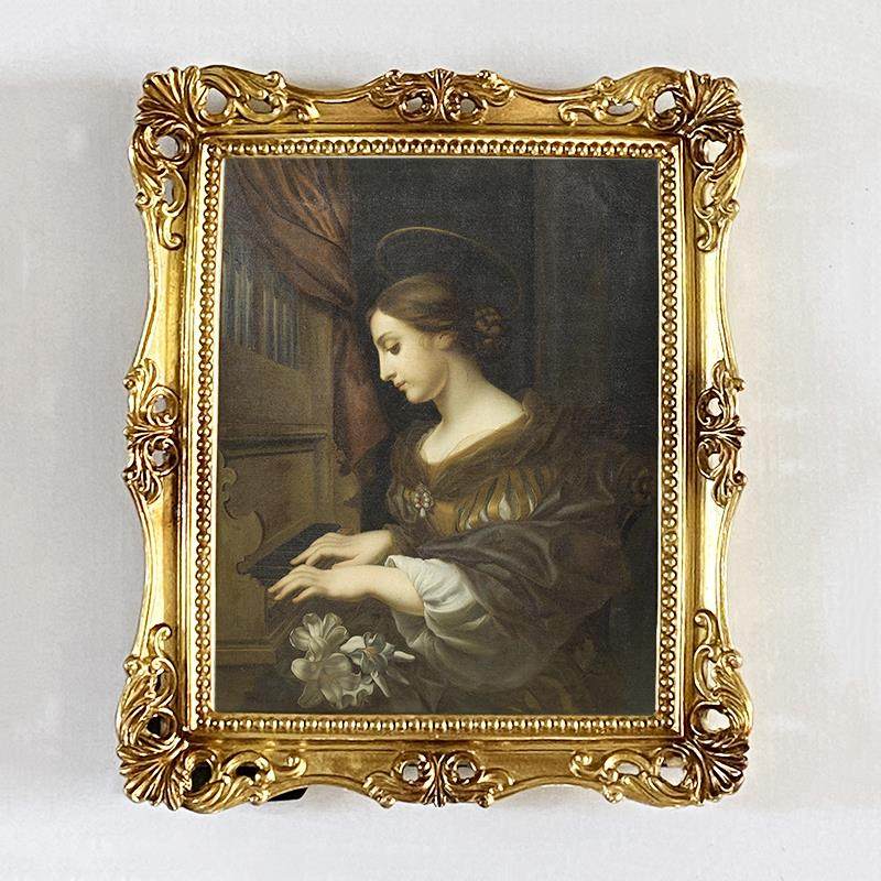 相框相框桌子挂墙装饰品美国覆古相框金色树脂相框装饰品挂墙雕刻