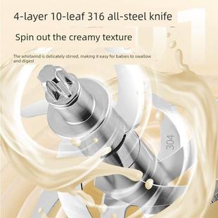 ACA辅食机婴儿多功能小型料理机宝宝辅食工具专用打泥机搅拌机