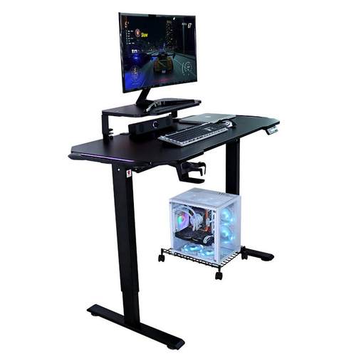 电动升降电竞桌电脑桌书桌双电机智能升降电脑桌台式电脑桌学习桌