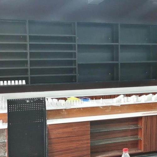 业神制造超市烟酒柜便利店展示柜钢制挂墙式烟架配自动推烟器烟酒