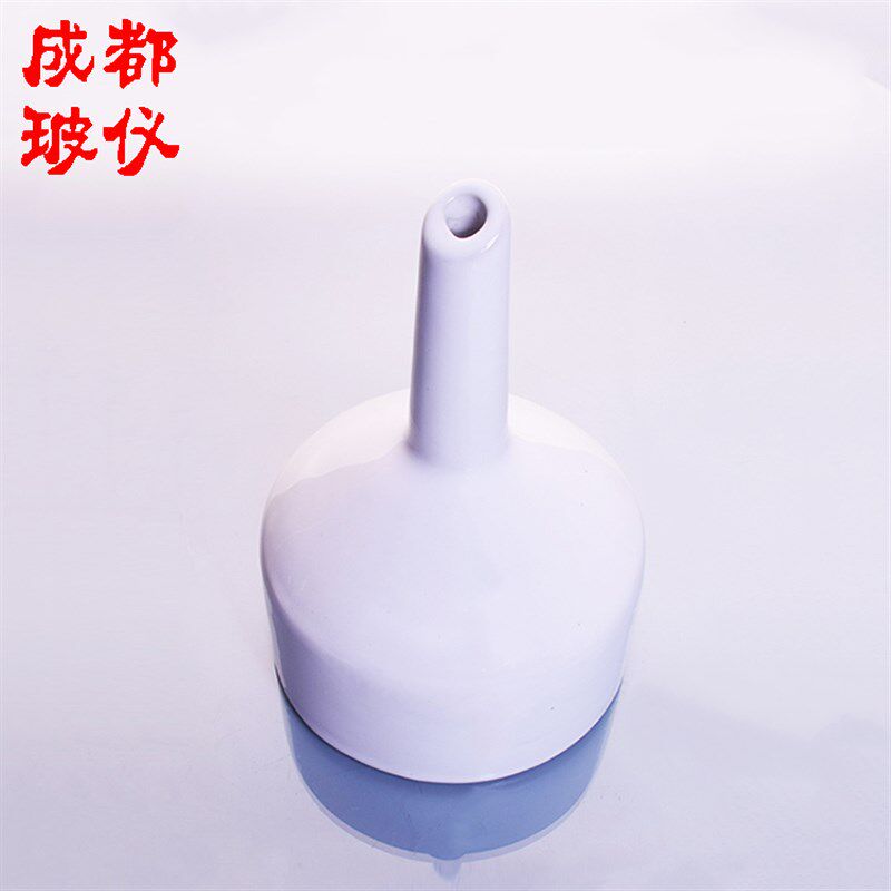 成都玻仪 陶瓷布氏漏斗 直径300mm 陶瓷漏斗过滤漏斗抽虑漏斗制品
