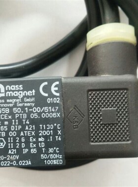 nass magnet德国纳斯电磁阀防爆线圈0558 50.1-00/5147