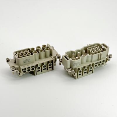 重载连接器HDC-HWK-006/6-MF 40A690V/16A400V组合型航空插头插座