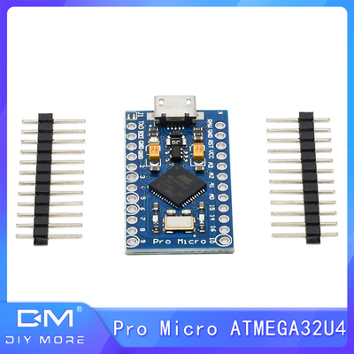 Pro Micro ATMEGA32U4 3.3V 8M 5V主板 16M晶振 Leonardo 开发板