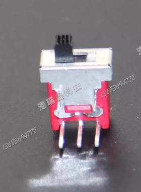 TS-6S TS-7S弯脚小型红色钮子拨动滑动开关5F台湾进口德利威Q25