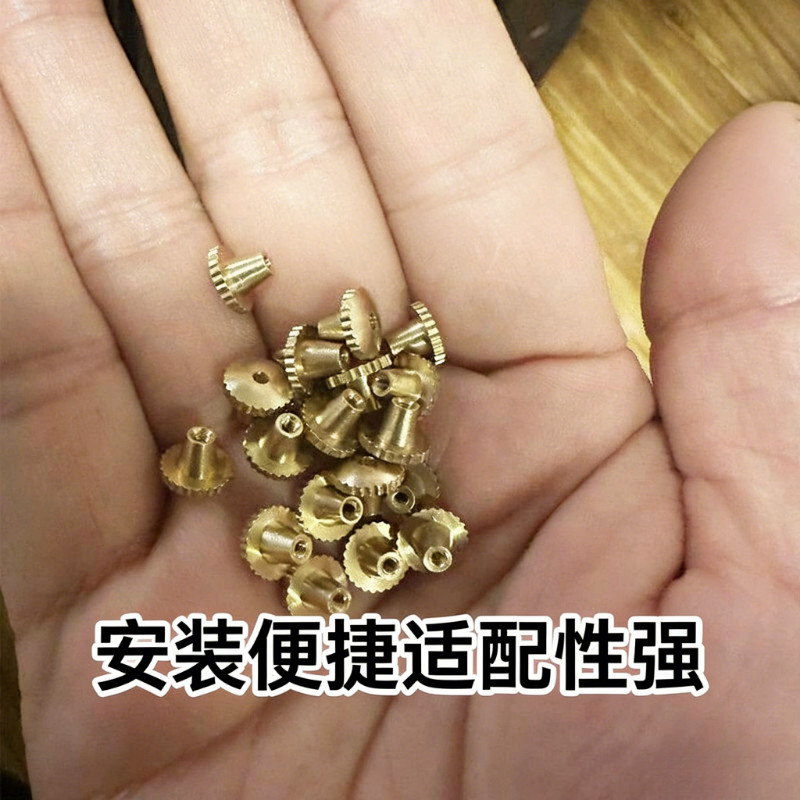 肩章螺丝帽胸牌卡扣大檐帽徽扣领花螺丝常服肩章纽扣扣子配件