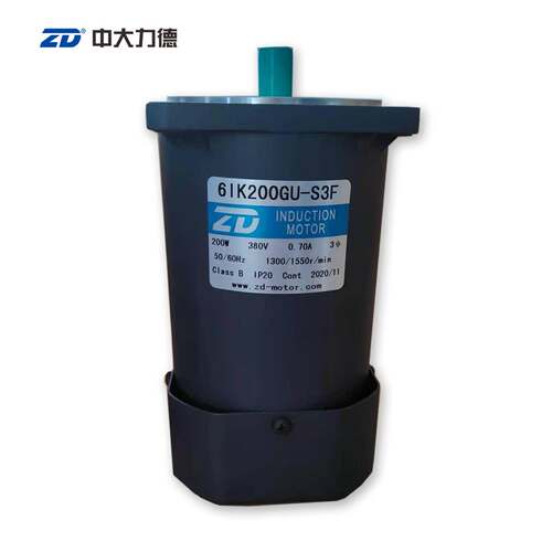 中大 ZD200W交流减速电机马达三相380V电压 6IK200GU-S3F