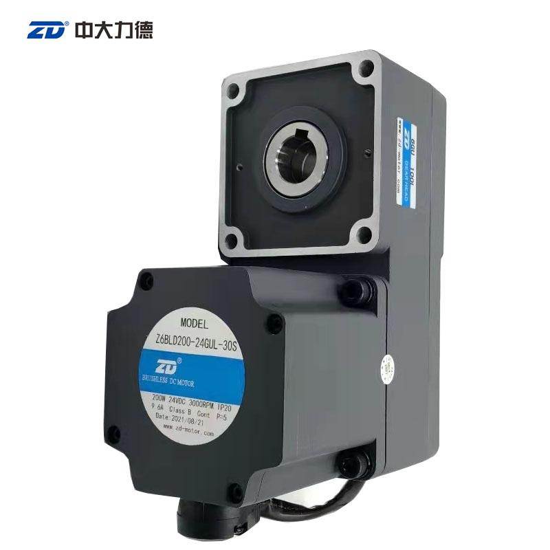 ZD中大无刷直流电机马达 Z6BLD200-24GUL-30S/6GU100L