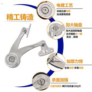 上下翻门随意停气撑橱柜衣柜折叠气压杆柜门定位支撑杆铰链任意停