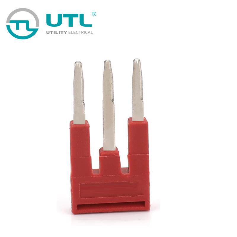 尤提乐JFBS3-4导轨接线端子 中心联络件插件 接线端子端子附件