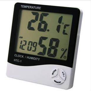 正品 数显温湿度计 HTC-1电子温湿度计 大屏幕数字显示温湿度表