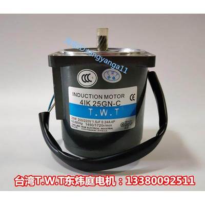 TWT电机 台湾东炜庭电机 4IK25GN-C 台湾TWT电机 4RK25GN-C