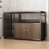 厨置物QRN架落地式 多层菜篮子收纳架碗家用架波炉调房料储微物架