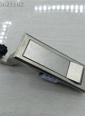 MS708镀镍色按钮平面锁铁皮箱机箱机柜高压锅炉锁 空压机锁工业锁