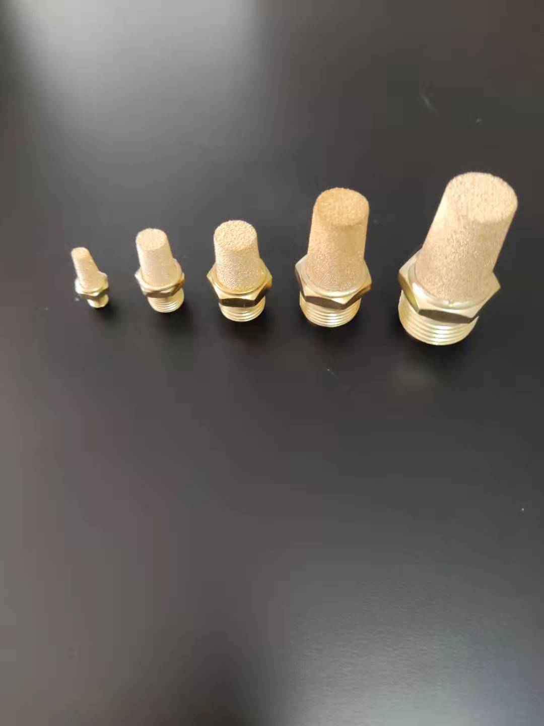 纯铜尖头宝塔型BSL长消声器BSL-01 BSL-02 消音器BSL-04/06/10