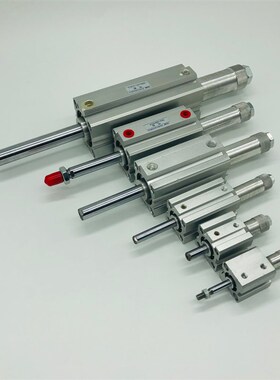 可调行程薄型气缸带磁外牙SDA SDAJ50X40-30-S-B SDAJS50*40-30-B