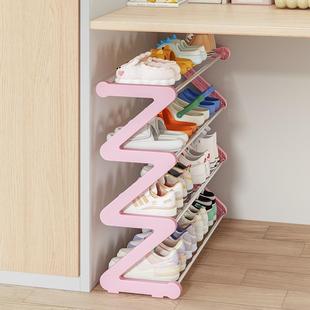 型架家用学生宿舍放鞋 简易架多功能收纳置鞋 Z鞋 YBK多层组装 物XJ