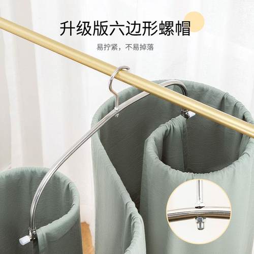 t晒床单被套 圆被形k螺旋可折叠凉被子KKG晾晒大 衣架单晾衣