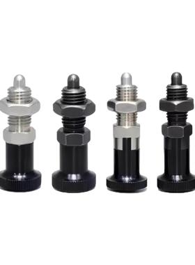 分度销 旋钮柱塞 细牙SXYAN SXYKN M5M6M8M8LM10M10LM12M12LM16L