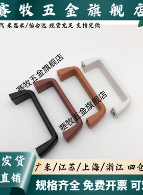 UPFN26-105 110 117-B W M R 设备柜门内螺纹提手 尼龙型6拉手