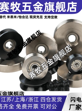 导向滚轮 惰轮QBQ51 QBQ52 QBQ53-D30 D40 D50 D60 D100 45钢滑轮