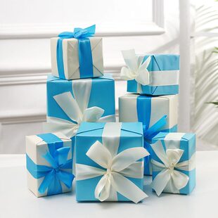 饰品店头 道具商场美陈堆礼品盒节摆件气地圣诞礼物盒开业场4S氛装