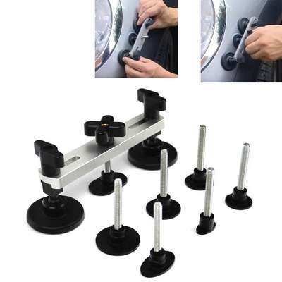 汽车凹陷修复工具 7头银色引桥凹坑凹陷过桥式拉拔器垫片维修配件