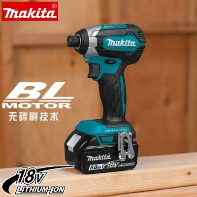 makita牧田DTD153/DTD154充电无刷冲击螺丝批锂电池起子机螺丝刀