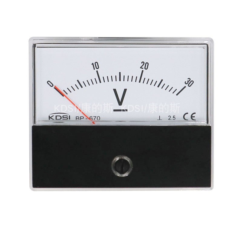 KDSI指针式机床设备仪表BP-670 DC30V 直流电压测量仪表 厂家直销