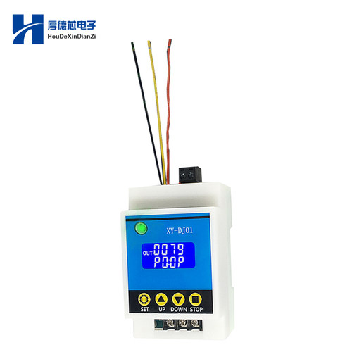 DJ01直流数显断电循环定时电路开关控制 多功能延时继电器DC6-30V