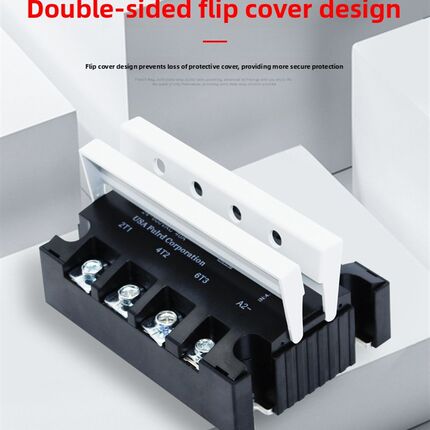 富雷德三相固态继电器40A60DA80A100A120直流控交流380VSSR-3模块