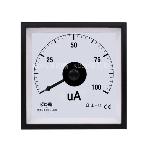 厂家供应 指针式直流电流表BE-96W DC100uA 小电流测量显示表头