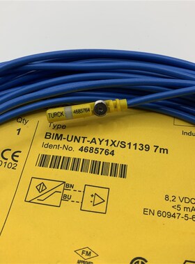 正品图尔克磁性开关BIM-UNT-AY1X/S1139 7M 4685764 防爆型