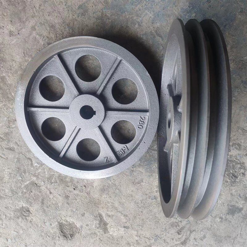 普通轻型皮带轮220到400A型B型双槽皮带盘电机轮膨化机轮非国标轮