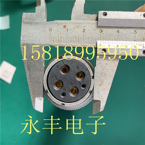 华中编码器插头 GK6081-6AC61-FB 伊莱斯180伺服电机动力线接头
