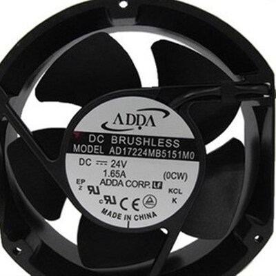ADDA协禧AD17224HB/LB//UB/DB/MB5151MO 17251 24V变频器散热风扇