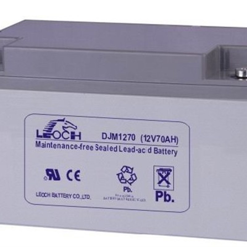 厂家低价直销LEOCH理士DJM1270 12V70AH后备电源直流屏电柜蓄电池