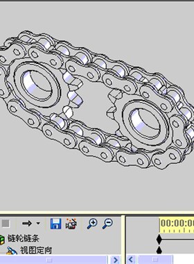 单排工业传动链条2分(04C) 3分(06B) 4分(08B) 5分(10A) 输送链