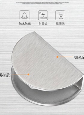 玻璃固定配件不锈钢玻璃夹玻璃固定夹浴室层板夹酒柜卡子玻璃托