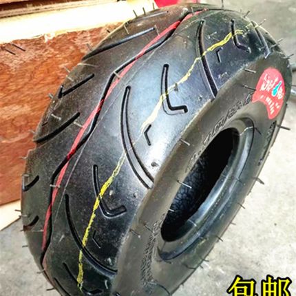10寸充气8层外胎4.10/3.50-4 六层加厚手推车专用外胎