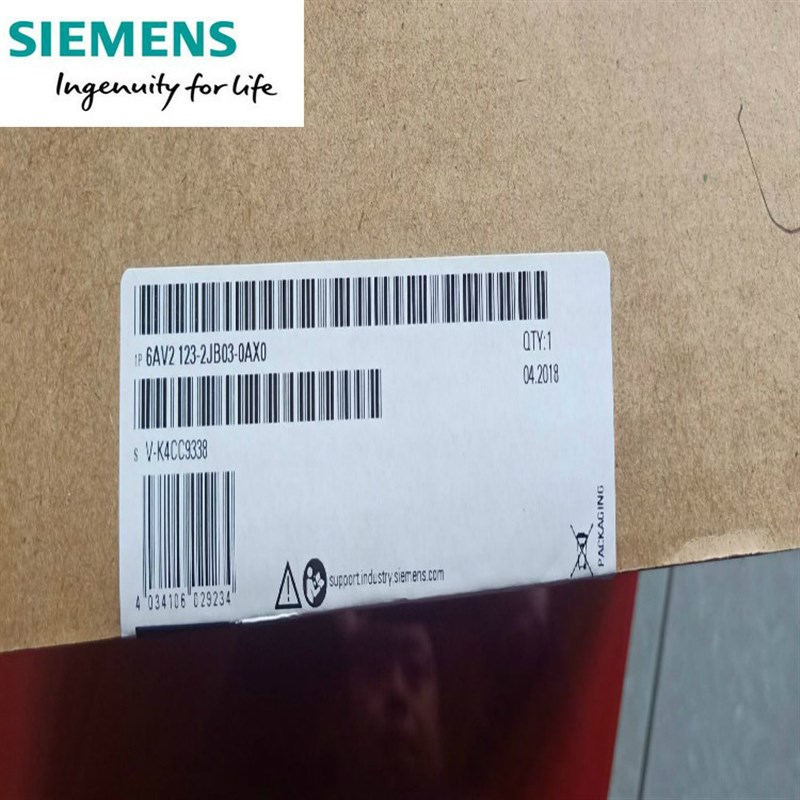 6AV2123-2JB03-0AX0KTP900精简面板按键式/触摸式操作9 TFT显示屏